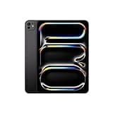 Apple iPad Pro 11-Inch (M4): Built for Apple Intelligence, Ultra Retina XDR Display, 512GB, 12MP Front/Back Camera, LiDAR Scanner, Wi-Fi 6E, Face ID, All-Day Battery Life — Space Black