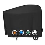 Heavy Duty 600D Polyester Cover Compatible with Recteq RT-B380 Bullseye RT-B380X Wood Pellet Grill Smoker Outdoor Waterproof for Rectec 380/380X Bullseye Deluxe Pellet Grill Cover