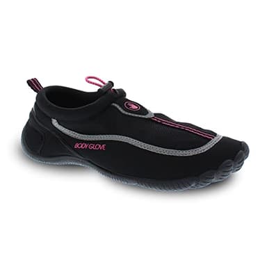 Body Glove Women's Riverbreaker Water Shoe - Water Shoes for Adults for Beach Swim River Lake, Aqua Socks, Non Slip Shoes (Black/Pink, us_footwear_size_system, adult, women, numeric, medium, numeric_7)