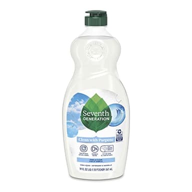 Seventh Generation Dish Liquid Soap Free & Clear liquid soap Dishwashing Soap Dish Soap for sensitive skin 19 oz