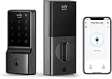 eufy Security Smart Lock C210, Keyless Entry Door Lock, Built-in WiFi Deadbolt, Smart Door Lock, No Bridge Required, Easy Installation, Touchscreen Keypad, App Remote Control, 4 AA Batteries Included