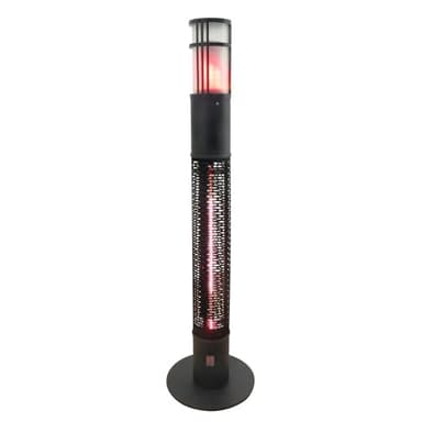 Westinghouse Infrared Electric Outdoor Heater Portable With Gold Tube & Flame Effect, Radiant Heating, High Efficiency Gold Tube Element Cool Touch Protection, Waterproof & dust resistant