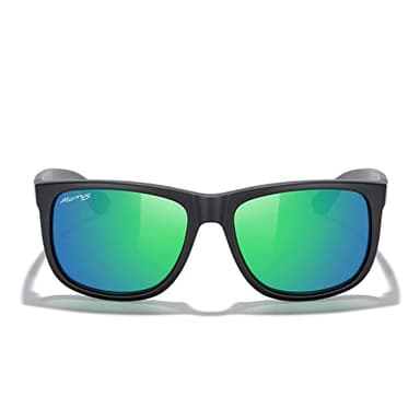 MERRY'S Men's Rectangular Polarized Sunglasses UV400 Protection for Driving Fishing Hiking Golf Outdoor Sport Glasses S8165