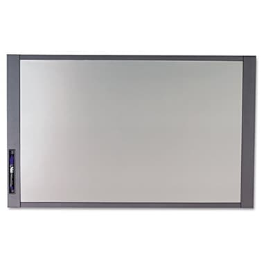 Quartet Inview Custom Whiteboard, 37.5 x 23 Inches, .5 Inch Graphite Frame (72982)
