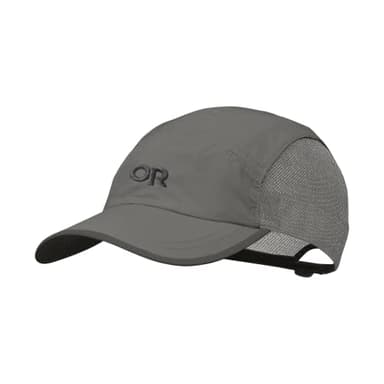 Outdoor Research Swift Cap – Lightweight UPF Sun Hat with Breathable Mesh Liner for Men and Women, Ideal for Hiking, Running, Travel, and Outdoor Adventures, Pewter/Dark Grey, One Size