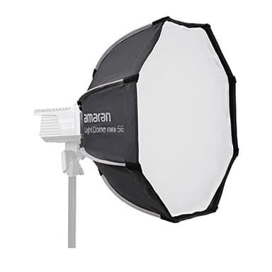 Aputure Amaran Light Dome Mini SE Deep Parabolic Softbox Bowens Mount Octagonal Soft Light Modifier, with Quick-Release Latches Design for Amaran 150c and 300c, 60xs,100xs,200xs, and Other Lights