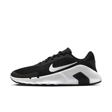 Nike Women's Flex Train Training/Workout Shoes, Black/White-Anthracite, 8