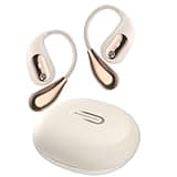 Monster Open Ear AC210 Headphones, Bluetooth 5.4 Earphones Stereo Sound, Wireless Headphones 30 Hours Playback, Type-C Charging, IPX5 Waterproof Open Ear Earbuds,White