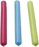 Bluelines Set Of 3 Stick Large 8'' Ice Cube Stick Reusable Water Bottle Cooling Rod. (Green, Blue, Pink)