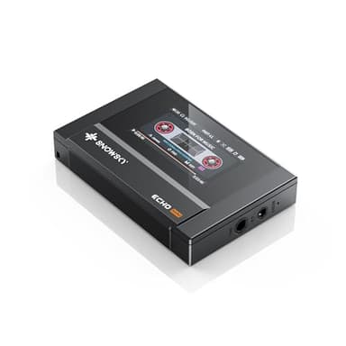 SnowSky/FiiO Echo MINI HiFi Bluetooth MP3 Player, 15Hours Playback, Independent Volume Control with 3.5mm/4.4mm Headphones Outputs (Black)