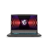 MSI Thin A15 15.6” 144Hz FHD Gaming Laptop: Ryzen 7-7735HS, NVIDIA Geforce RTX 4050, 16GB DDR5, 512GB NVMe SSD, Cooler Boost 5, Win 11: Black B7VE-214US