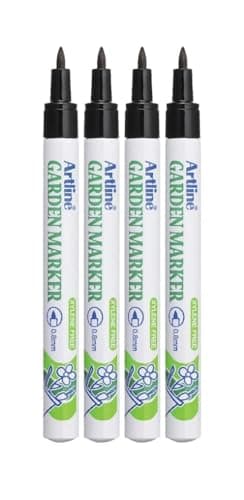 Artline Garden Marker | Water Resistant | Quick Dry Ink Great For Outside Use (4 Markers)