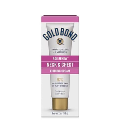 Gold Bond Age Renew Neck & Chest Firming Age Renew Cream, 2 oz., Clinically Tested Skin Firming Cream