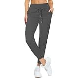 Pants for Orders My, Sweatpants Women, Jogger Sweatpants Joggers Hiking Sweat Workout Athletic Running Pants, Dark Gray, L