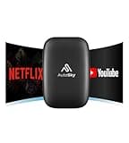 AutoSky Ai Box Lite Air - Streaming on the Go, Netflix and Youtube in your car. Convert Your Wired CarPlay into Wireless CarPlay or Android Auto. HotSpot Required for Streaming. Wired CarPlay Required