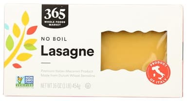 365 By Whole Foods Market, No Boil Lasagne, 16 Oz