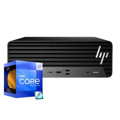HP Core i9 Desktop Computer, 64GB RAM, 2TB SSD | SFF Small Form Factor, Intel Core i9 16-Core Processor, Type-C, HDMI, DisplayPort, Wired Keyboard and Mouse