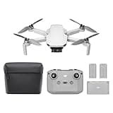 DJI Mini 4K Fly More Combo, Drone with 4K UHD Camera for Adults, Under 249 g, 3-Axis Gimbal Stabilization, 10km Video Transmission, Auto Return, 3 Batteries for 93-Min Max Flight Time, QuickShots