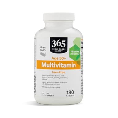 365 by Whole Foods Market, Mature Adult Once Daily Multi, 180 Count