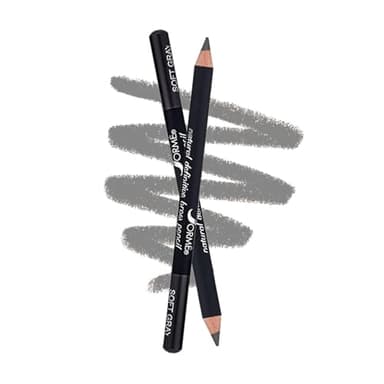 Sorme Natural Definitive Waterproof Eyebrow Pencil 0.04 oz | Smudgeproof Soft Gray Eye Brow Pencil | Dual Purpose Brow Pencil and Brush Combo | High Definition Waterproof Eyebrow Makeup