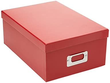 Pioneer Photo Albums B-1S/RD Photo Storage Box - Bright Red