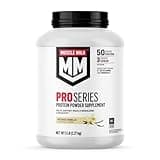 Muscle Milk Pro Series Protein Powder Supplement, Intense Vanilla, 5 Pound, 28 Servings, 50g Protein, 3g Sugar, 20 Vitamins & Minerals, NSF Certified for Sport, Workout Recovery, Packaging May Vary