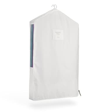 Hayden Hill Luxury Organic Cotton Garment Storage Bag - Short 40 Inch - Breathable Hanging Clothes Bag for Short Dresses, Jackets & Suit Bags for Closet Storage - Certified Carbon Neutral