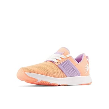 New Balance Kid's DynaSoft Nergize V3 Slip-On Running Shoe, Light Dragonfly/Cyber Lilac, 3 Medium US