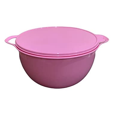 TANGDIAABBCC Thatsa Bowl Huge Big Bowl Mega 42 Cups (10L) Pink with Same Color Seal