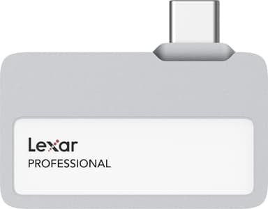Lexar 1TB Professional Go Portable SSD, Supports Apple 4K 60fps ProRes, Up to 1050MB/s, USB 3.2 Gen 2, Rugged, IP65, Ultracompact, Compatible w/iPhone 15/16 (Not 17), External SSD (LSL400X001T-RNSNU)