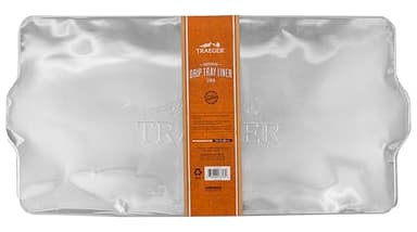 Traeger Silverton 810 Drip Tray Liner, 5‑Pack Disposable Aluminum Liners, Custom Fit for Traeger Silverton 810 Pellet Grills, Easy Cleanup, Grease & Drip Protection