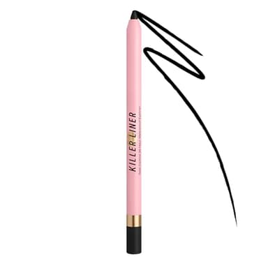 Too Faced Killer Liner 36-Hour Gel Eyeliner Pencil | Long Lasting, Waterproof, Non-Flaking Eyeliner Pencil, 0.04 Ounce, Black