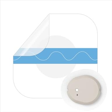 Dexcom g7 Over Patches Waterproof Full Coverage 50 Pack Breathable & Transparent G7 Overpatch Tape Long Lasting to 10 Days