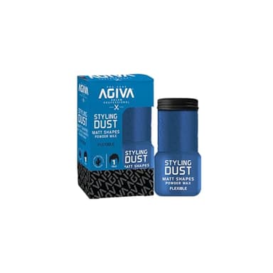 Agiva Hair Styling Powder Wax 01 Blue Flexible Hold 0.71oz