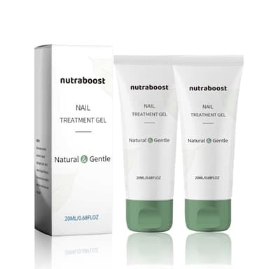 Nutraboost Nail Treatment Gel, Nail Growth Serum for Repair & Strengthener, Multi-Purpose Nail Repair Oil Serum, Foot Care Cream(2pcs)