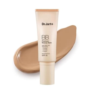 Dr.Jart+ Premium BB Korean Tinted Moisturizer with SPF 40 and Niacinamide | bb cream | Skin Tint | Korean Makeup, Light Medium-Medium, 1.35 Fl Oz