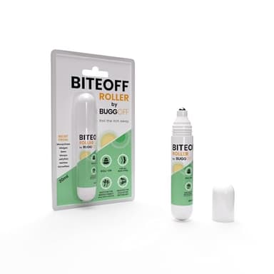 BITEOFF by BUGGOFF Insect bite Relief roll-on Pen 20ML - All Natural Advanced Formula and Ingredients - After bite for Mosquito & Fire Ant Bites, Bees & More (1)