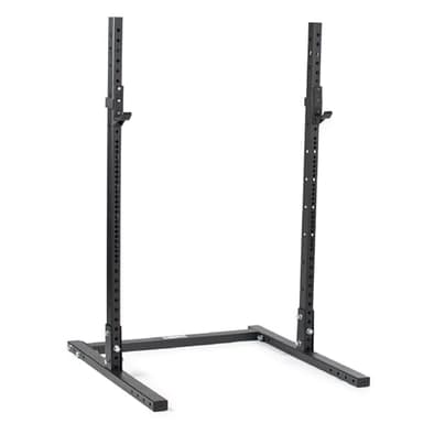 Titan Fitness T-3 Series 73.5" Squat Stand, 1,000 LB Capacity, Short Squat Rack for Home Gym, Space Saving Power Rack with Westside Hole Spacing, J-Hooks