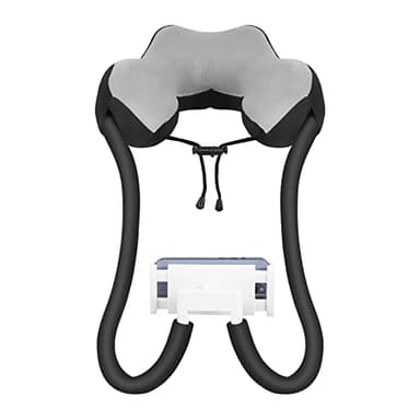 MoKo Neck Phone Holder, Lazy Gooseneck Phone Pillow Holder Bracket, 360° Rotate Phone Tablet Stand for 4"-11" Device, fits iPhone 17/17 Air/17 Pro/17 Pro Max, iPhone 16/Pro/Pro Max/Plus, iPhone 15/Pro