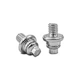 Suspenix 2pcs Side Battery Terminal Bolts, Side Post Battery Bolts, Universal Fit
