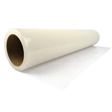 Zip-UP Carpet Protection Film - 24" x 50' Floor and Surface Shield with Self Adhesive Backing & Easy Installation - CPF2450