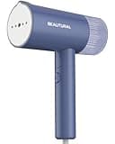BEAUTURAL Steamer for Clothes, Foldable Handheld Clothing Wrinkles Remover for Garments, 30-Second Fast Heat-up, Portable Fabric Steamer for 120V Countries, Not for Use in 220V Such as Europe