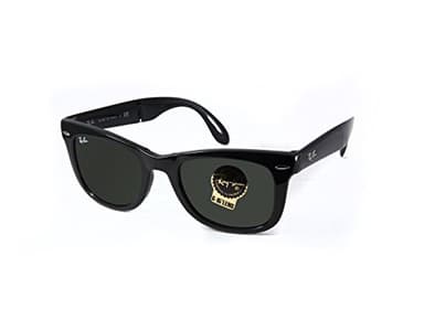 Ray-Ban Wayfarer Folding Classic Unisex Sunglasses RB4105-601 Black E50B22T140 M US