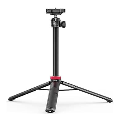 ULANZI MT-44 Extendable Phone Tripod, 59" Selfie Stick Vlog Stand with 2 in 1 Phone Clip, 360° Ball Head Camera Tripod for iPhone Sony DJI Osmo Nano Action Camera, Lightweight for Travel