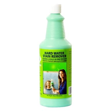 BioClean Hard Water Stain Remover 40 oz | Extra Strength Bathroom & Kitchen Cleaner, Eco-Friendly & Non-Toxic, Removes Stubborn Stains, Soap Scum & Grime