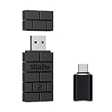 8Bitdo Wireless USB Adapter 2 with OTG for PS5, Switch OLED, Windows, macOS, Raspberry Pi, Xbox Series X/S, Switch Pro, Xbox One Controller and More.