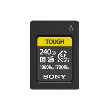 Sony 240GB CFexpress Type A Tough Memory Card - 1800MB/s Read, 1700MB/s Write, VPG400 Certified