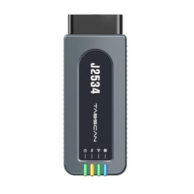 Tabscan J2534 Pass-Thru Device Fit for Ford Vehicles Diagnostics and Programming, J2534 VCI Reprogramming Tool Support D-PDU/CAN-FD/DoIP for ECU Coding & Programming, Compatible with OE Software