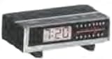 Aztec Imports Dollhouse Miniature Clock Radio by International Miniatures