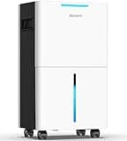Aiusevo Aiusevo1500 Sq.ft Dehumidifier for Basement and Large Room, 21 Pint Dehumidifiers for Home with Drain Hose, Intelligent Humidity Control, 3 Modes, 24H Timer, Ideal for RV, Bathroom, Bedroom